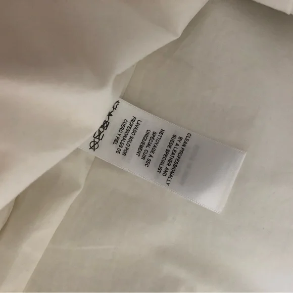 Frame Nina Puff Sleeve Leather Mini Dress (Size Medium) NWT - Picture 12 of 15